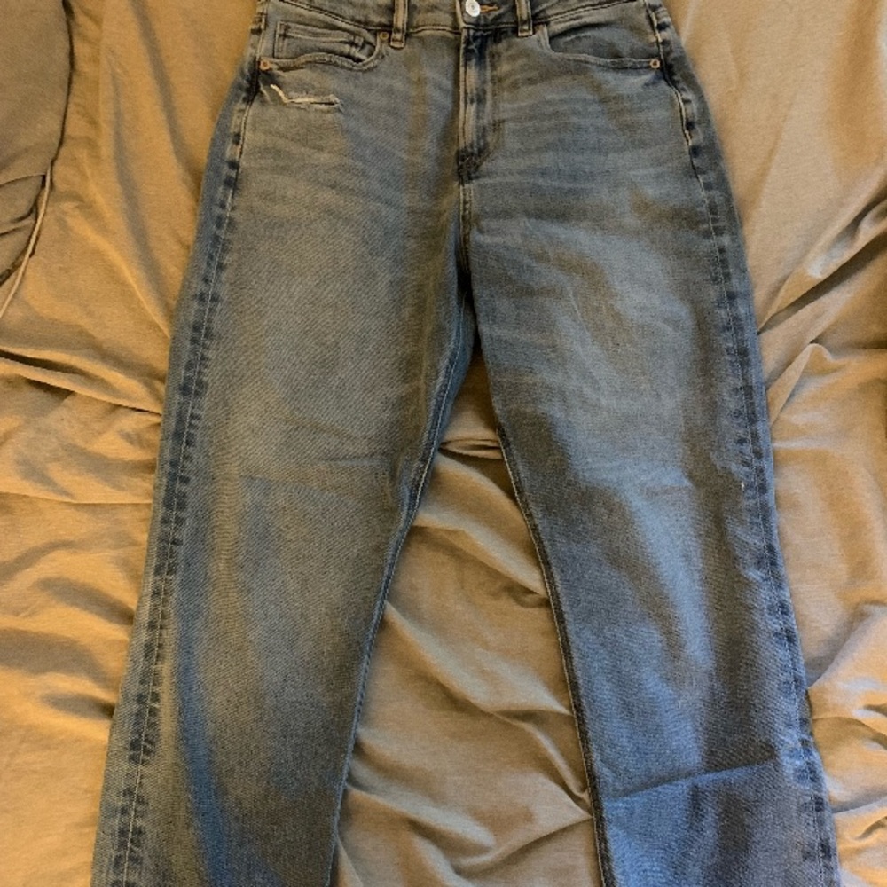 Classic Blue Straight Leg Jeans